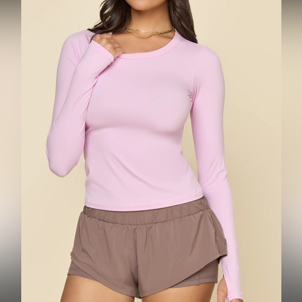 Popflex Call Me Baby Long Sleeve Top